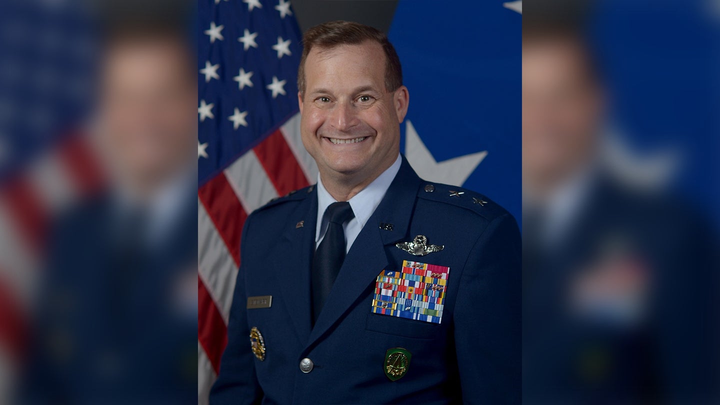 Air Force 19th Air Force Maj. Gen. Phillip A. Stewart