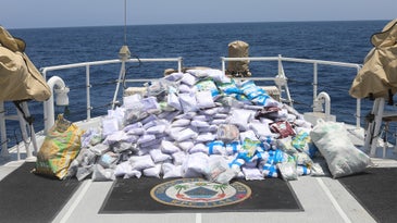 Coast Guard ship seized $110 million in drugs in three days