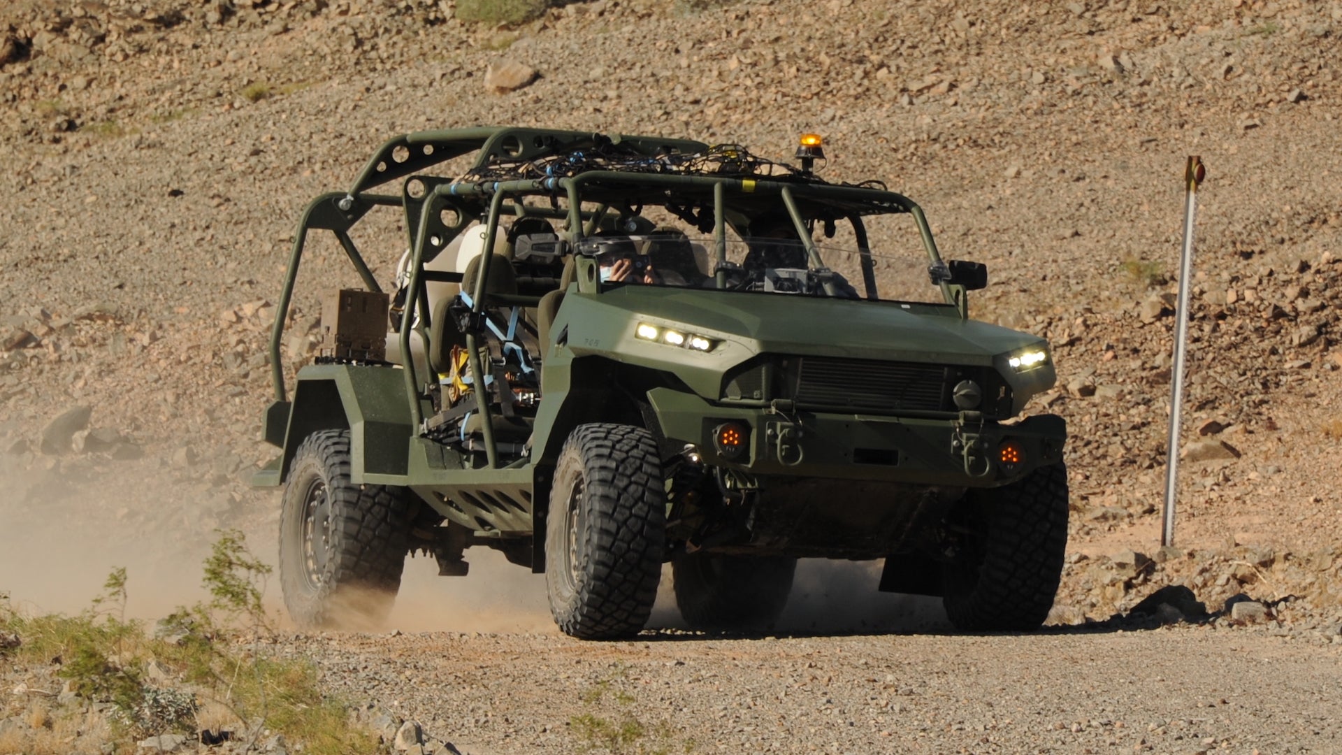 Army Infantry Squad Vehicle tested at U.S. Army Yuma Proving Ground