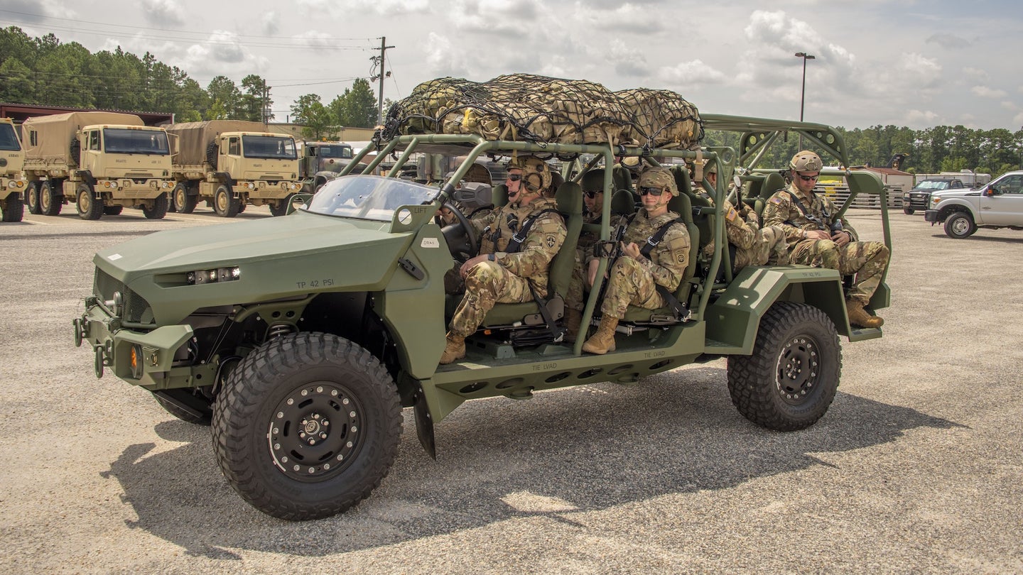 army infantry squad vehicle