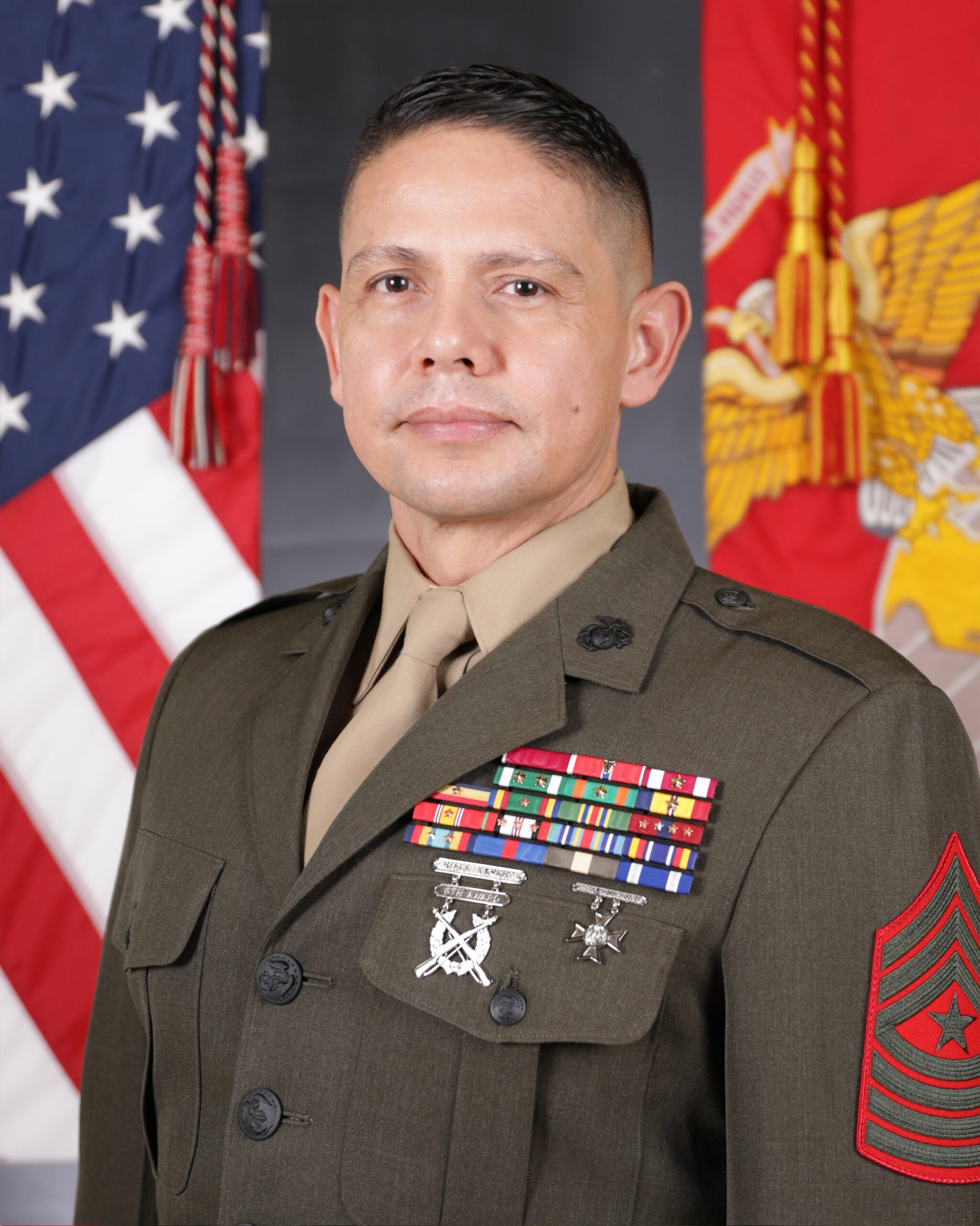 Marine Sgt. Maj. Carlos A. Ruiz will become the 20th Sergeant Major of the Marine Corps on Aug. 10, 2023. (U.S. Marine Corps photo)