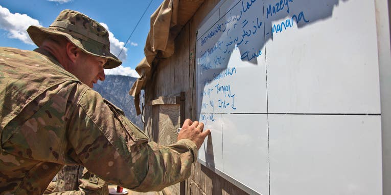 US troops will no longer learn Pashto, an Afghan national language
