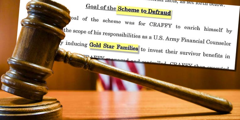 Army Reserve major charged with defrauding Gold Star families