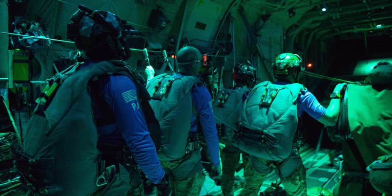 California Pararescue team performs daring nighttime mid-ocean rescue
