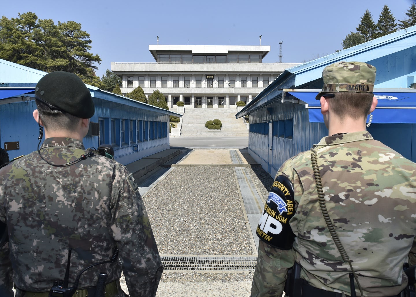 North Korea DMZ joint security area