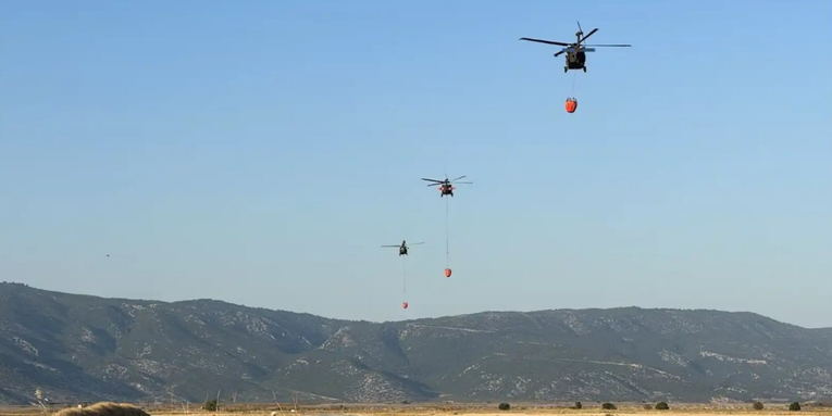 3rd Infantry Division is fighting wildfires in Greece