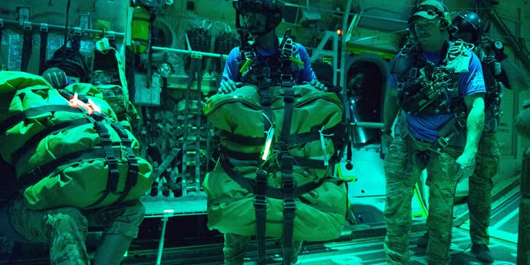 Inside an Air Force Pararescue mission in the middle of the Pacific Ocean