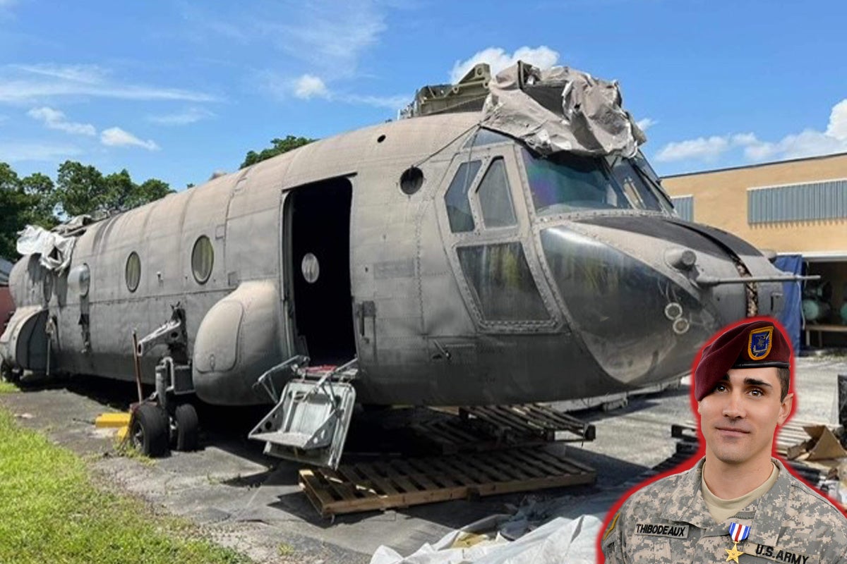 Thibodeaux and The Arcane Project CH-47 chinook