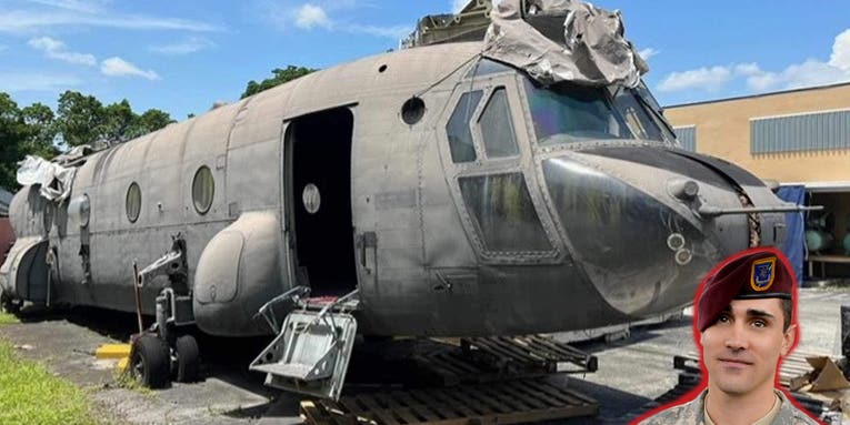 160th SOAR veteran to build memorial out of CH-47D fuselage