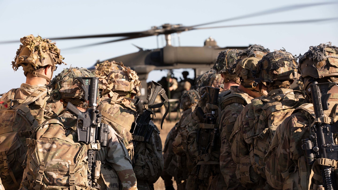 101st and 82nd Airborne Division soldiers deploying to Eastern Europe