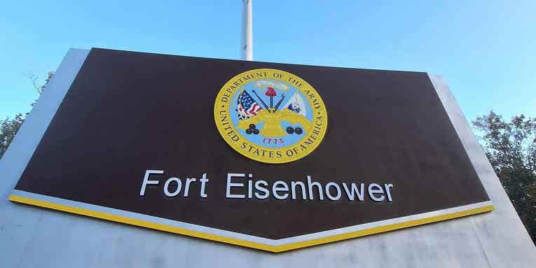 Fort Gordon renamed Eisenhower, last of 9 bases scrubbed of Civil War names