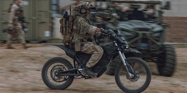 Recon Marines will use electric dirt bikes on next deployment