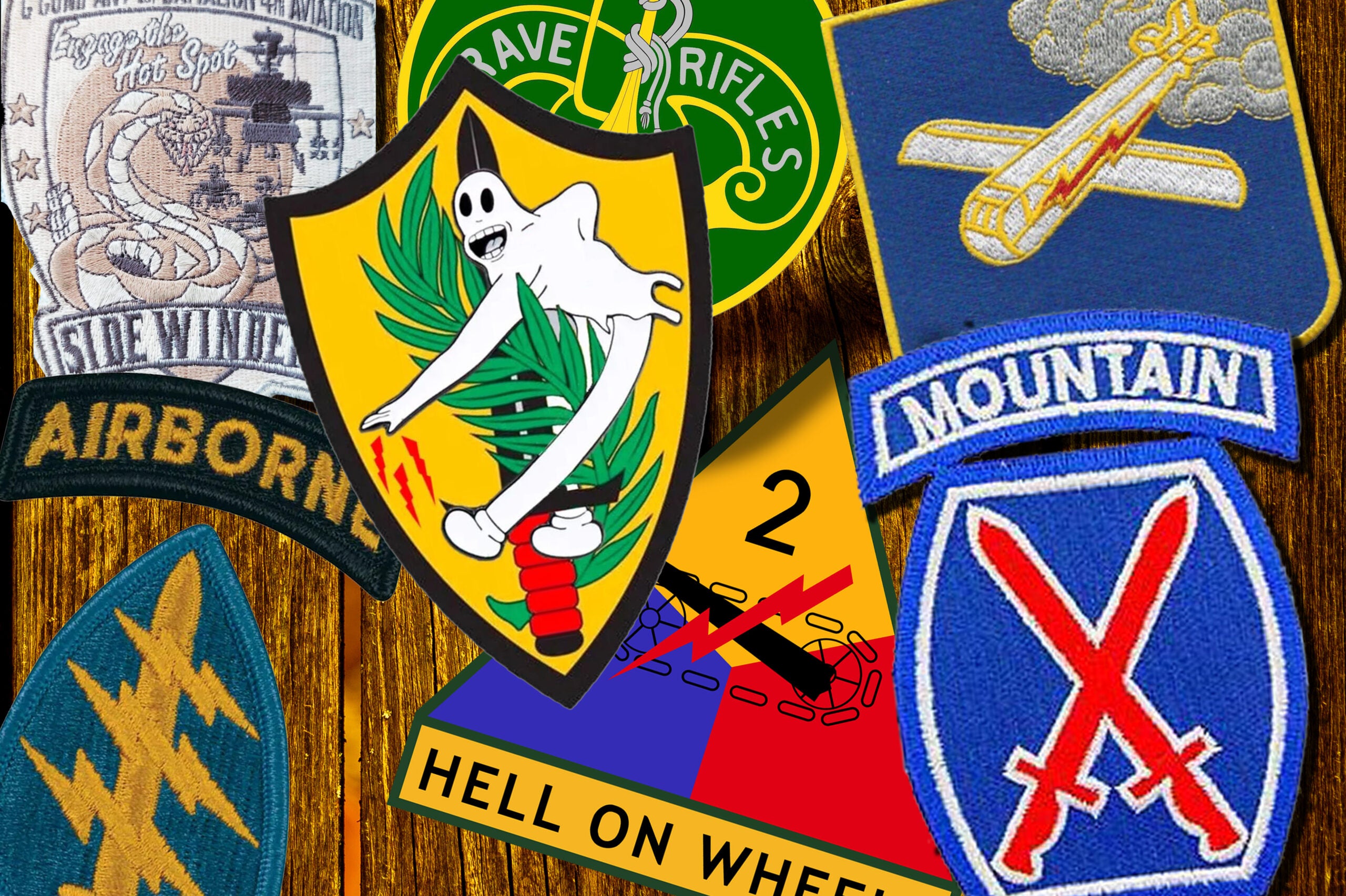 The top 10 Army unit patches, from 'Sidewinders' to PSYOP - Task