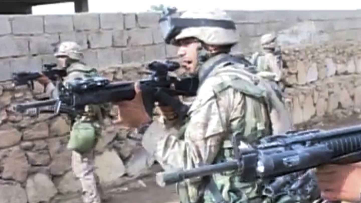 1st Battalion, 3d Marines in Fallujah in November 2004.