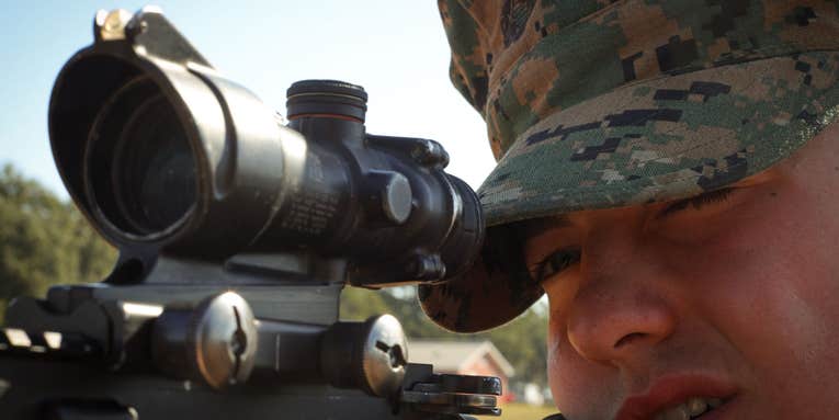 Marine recruit almost shot a perfect marksmanship score at boot camp