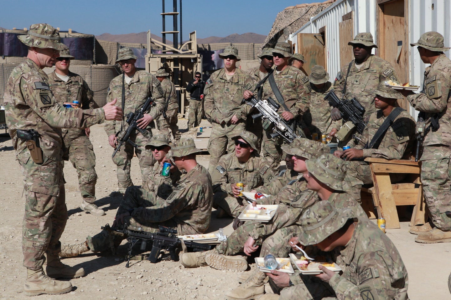 thanksgiving troops afghanistan