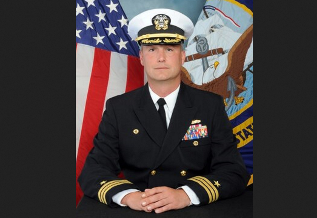 Capt. James Harney (photo courtesy U.S. Navy)