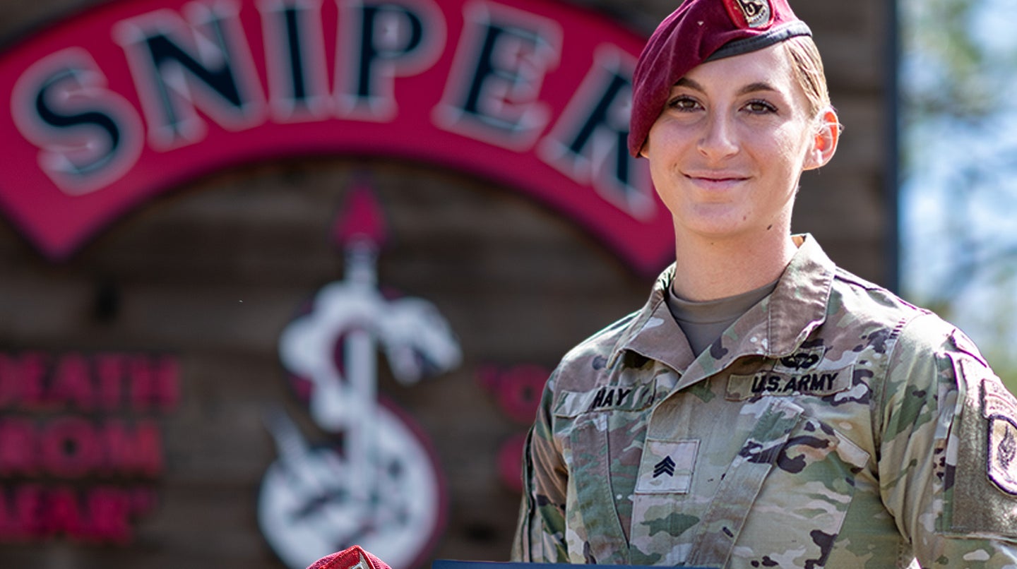 Army sniper school graduate