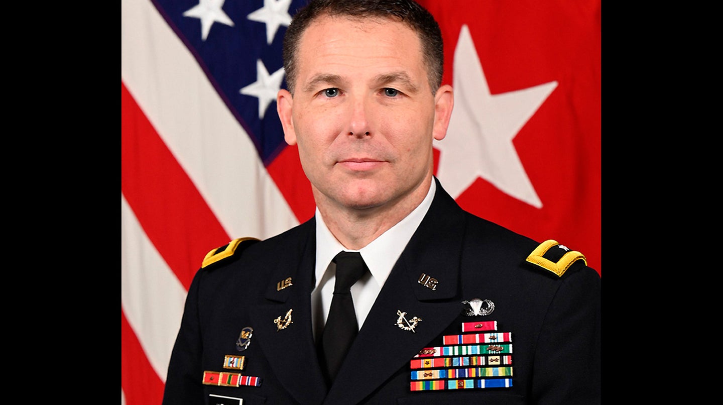 Brig. Gen. Warren Wells was removed from his job as the Lead Special Trial Counsel on Friday by Secretary of the Army. Department of Defense photo.
