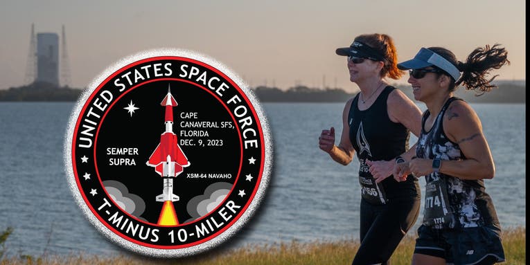 The Space Force ‘T Minus 10 Miler’ looks way better than a ‘mandatory fun’ run