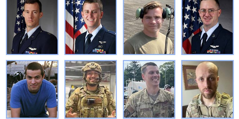 Air Force shares details on eight airmen killed in CV-22 Osprey crash