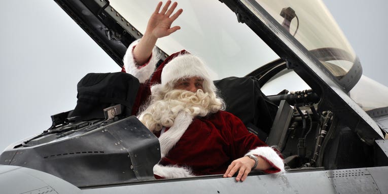 US military has Santa’s back despite being busy around the world