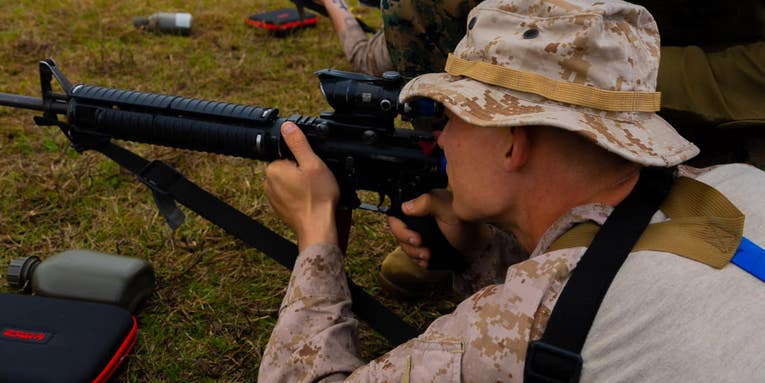Inside a new technology for Marine marksmanship training