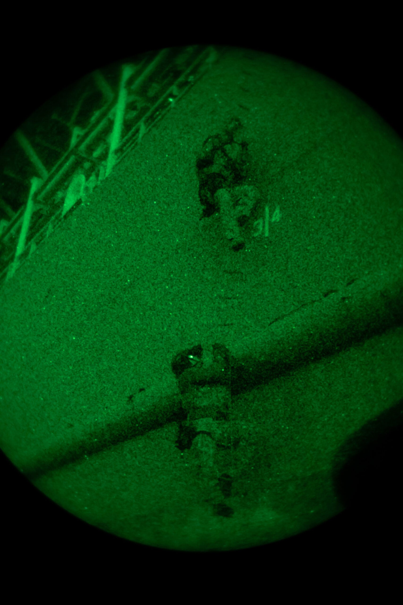 As part of Exercise Orion, Greek Special Operations Forces (SOF) members assigned to Z’ Moira Amfivion Katadromon (ZMAK) and U.S. Navy SEALs from Naval Special Warfare Group 2 climb a ladder to conduct visit, board, search, and seizure procedures during night operations on board an oil drill ship in the Gulf of Elefsina, Greece, April 6, 2022. Exercise Orion reinforces Greece as a regional SOF leader, enhances interoperability across multiple domains, and strengthens relationships with NATO and non-NATO partners. The exercise focuses on highlighting operational capabilities, international collaborations and conventional and hybrid warfare training. (U.S. Army photo by Sgt. Hannah Hawkins)