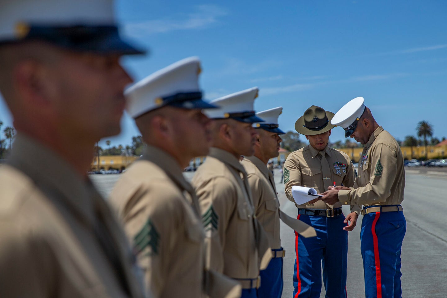 The Marine Corps will hold a service-wide inspection of every barracks between now and March 15, the service announced. 
