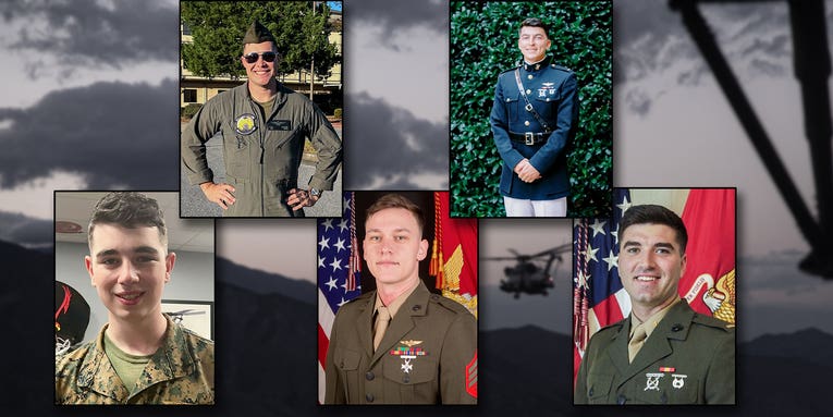5 Marines who died in CH-53E helicopter crash identified