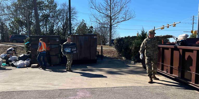 Fort Liberty begins cleaning up ‘unacceptable’ trash backup