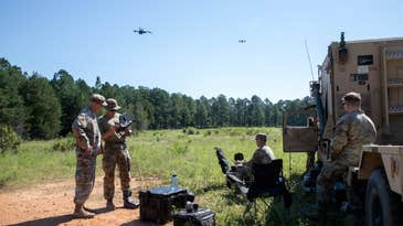 The 82nd Airborne is dropping munitions from drones