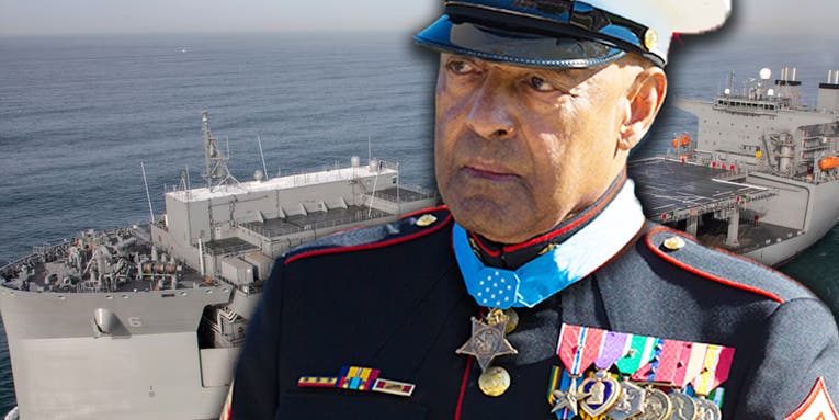 Navy commissions ship named for Medal of Honor recipient