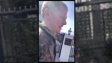 Airman who died after setting himself on fire in protest video identified