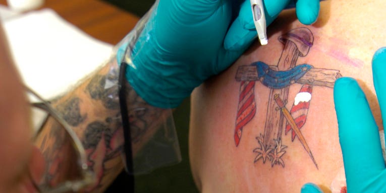 Neck tattoos are here to stay in the Air Force. But still no beards
