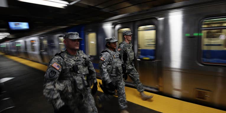 New York National Guard called up to patrol NYC subways