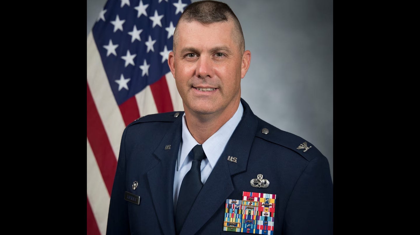 Col. Danzel Albertsen was relieved of command “to ensure proper command climate and appropriate leadership of our Airmen,” according to a Holloman news release. Air Force photo.