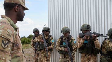 Somali troops train alongside U.S. forces in Justified Accord military exercise