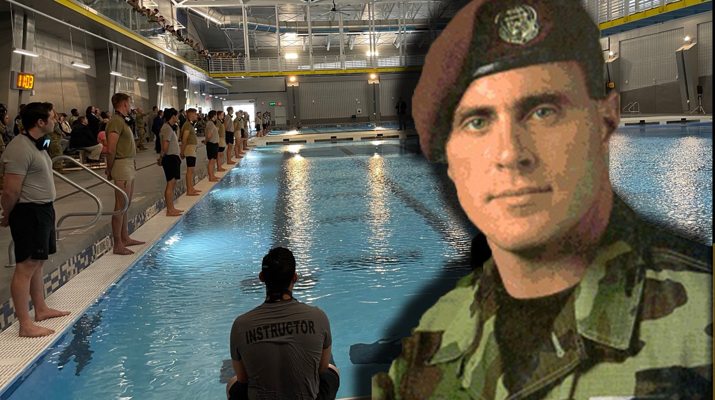The Air Force opened the $60 million Maltz Special Warfare Aquatic Training Center at Joint Base San Antonio-Lackland, named for Master Sergeant Mike Maltz, a pararescueman killed in Afghanistan in 2003. Photo from Combat Control Foundation.