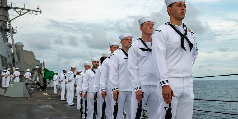 Navy offers some sailors $100,000 to reenlist