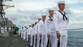 Navy offers some sailors $100,000 to reenlist