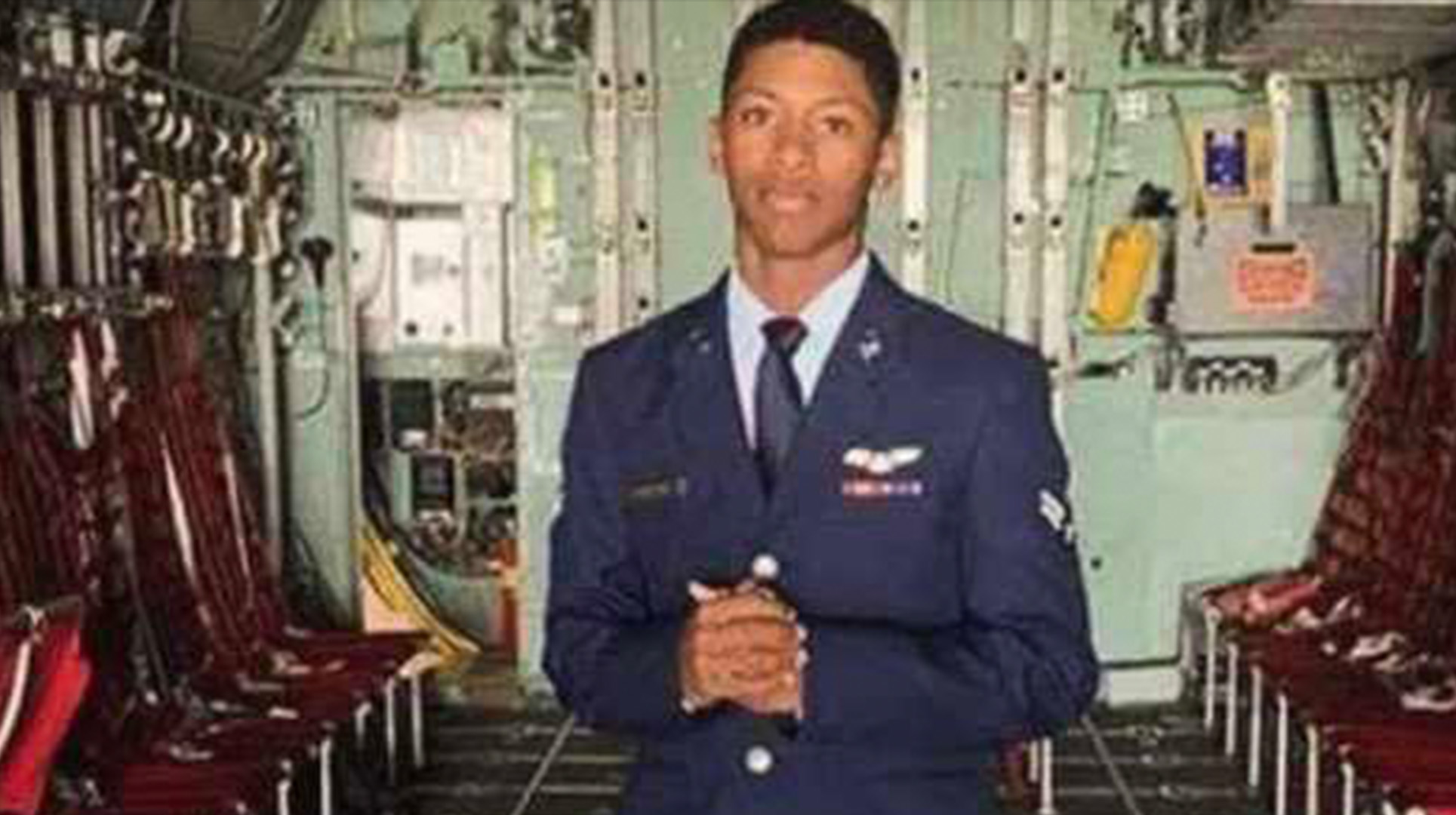 Senior Airman Roger Fortson was killed in a shooting incident with a Okaloosa County Sheriff's deputy on May 3. As a Special Missions Aviator, Fortson flew as aircrew on the AC-130J Ghostrider gunships with the 4th Special Operations Squadron. Photo provided to Task & Purpose.