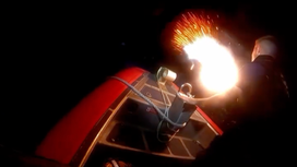 Video shows Coast Guard setting cocaine-smuggling vessel on fire