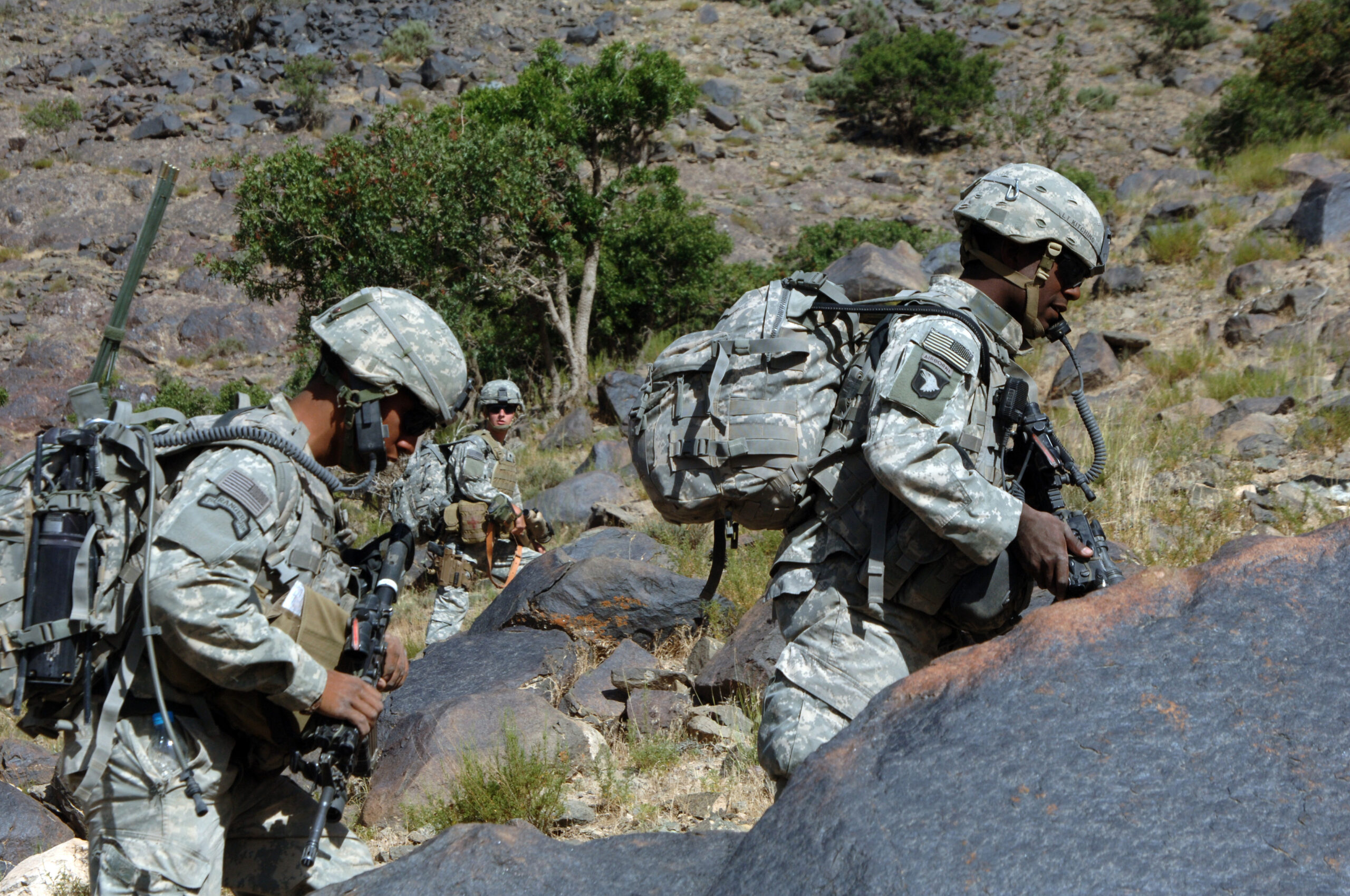 U.S. Army afghanistan infantry ACU