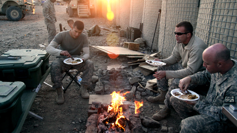 The good, the bad, and the ugly of celebrating Thanksgiving while deployed