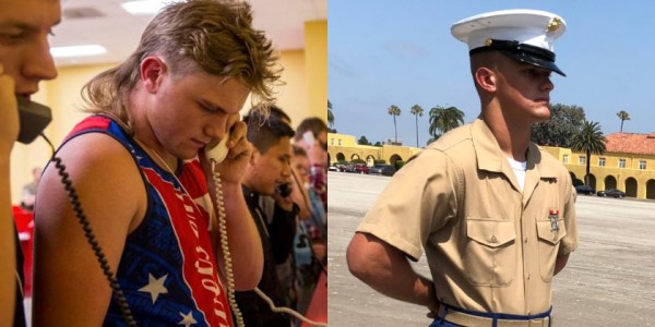 Exclusive: Here’s What The ‘Mullet Recruit’ Looks Like Now That He’s A US Marine
