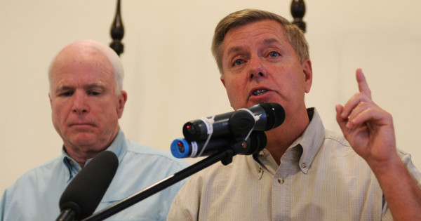 Lindsey Graham Says He’ll Honor John McCain’s Legacy By Pushing To Stay In Afghanistan Forever