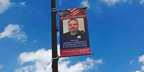 A Non-Veteran Police Officer’s Memorial Banner Is Tearing A Pennsylvania Town Apart
