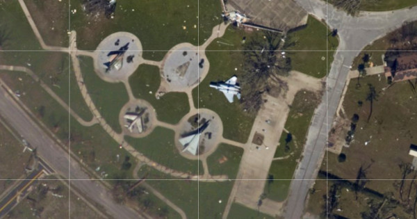 Satellite Photos Show Parts Of Tyndall Air Force Base Have Been Completely Decimated