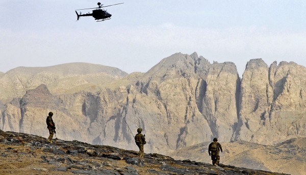 Photo: A Long March In Afghanistan